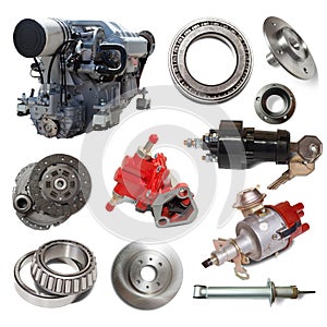 Motor and few automotive parts