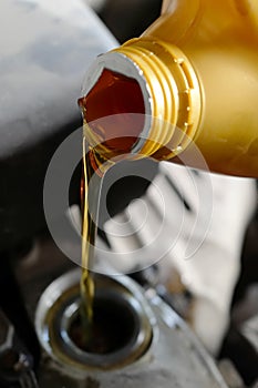 Motor oil replacement