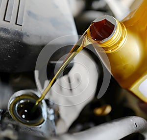 Motor oil replacement