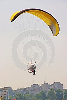 Motor parachute