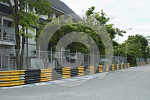 Motor Race Track In City