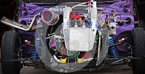 Motor racing engine