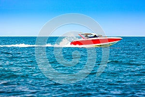 Motor speed boat