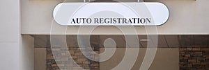 Motor Vehicle Auto Registration DMV