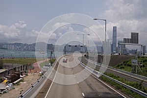 Motor vehicle roads in Hong Kong