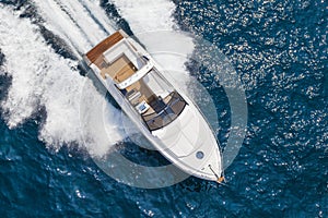 Motor yacht boat