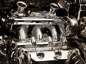 Motorbike engine