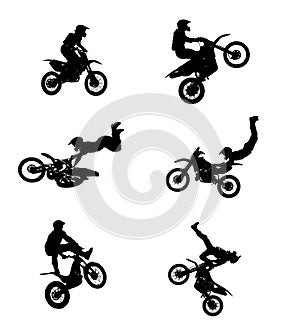 Motorbike jumping