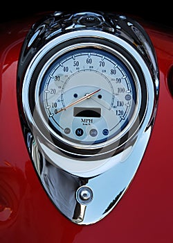 Motorbike speedometer