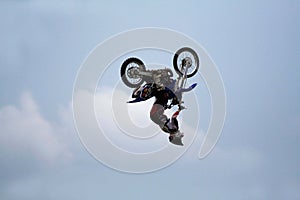 Motorbike Stunt Jump photo