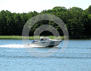 Motorboat photo