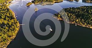 Motorboat on the gulf of finland 01