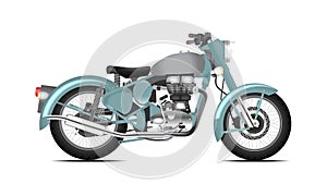 Motorbyke retro style