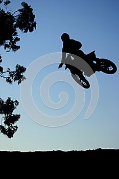 Motorcross Jump Action photo