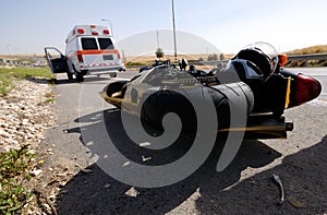 Motociclo incidente 