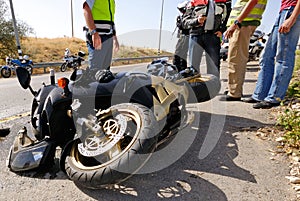 Motorcycle accident