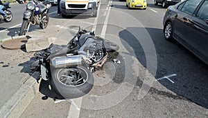 Motorcycle accident