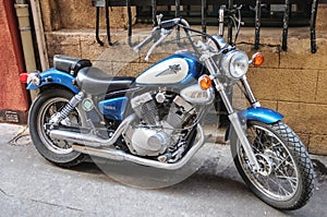 Motorcycle in Aix-en-Provence, France photo