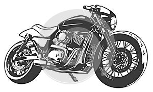 Motorcycle Bobber Custom Bike