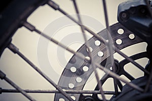 Motorcycle brake disc