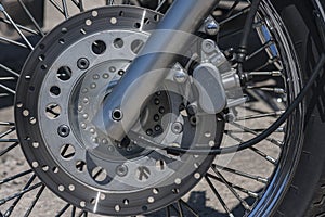 Motorcycle brake disc