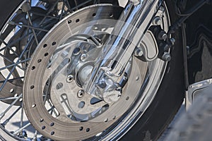 Motorcycle brake disc