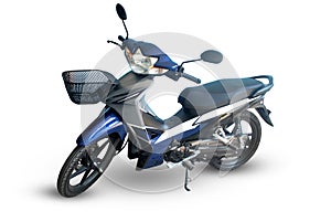Motorcycle.With Clipping Path.