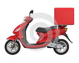 Motorcycle Delivery Box