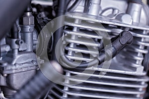 Motorcycle engine of 125 cubic centimeters