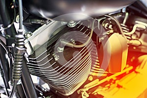 Motorcycle engine