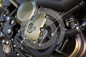 Motorcycle engine