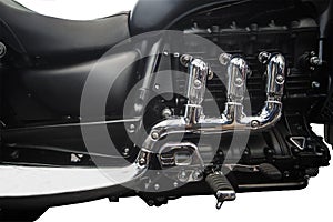 Motorcycle engine system