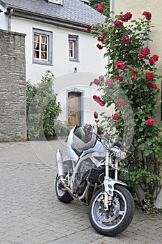 Motorcycle in Esch sur SÃ»re