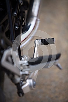 Motorcycle gear shifter