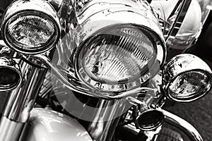 Motorcycle headlights