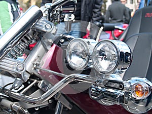 Motorcycle headlights