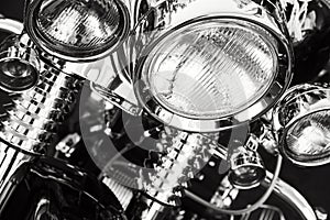 Motorcycle headlights