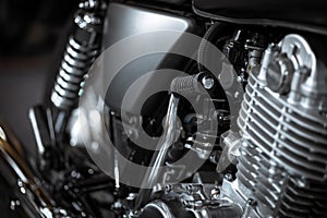 Motorcycle kick-start pedal