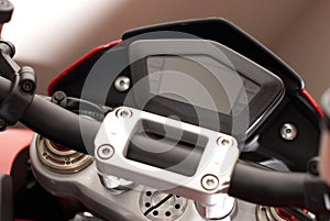 Motorcycle LED Gauge Display