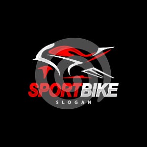 Motorcycle logo design, Bike Vehicle Repair Garage Vector, Symbol Illustration