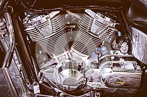 Motorcycle motor tonned image
