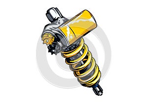 Motorcycle part Shock Absorbers 01 photo