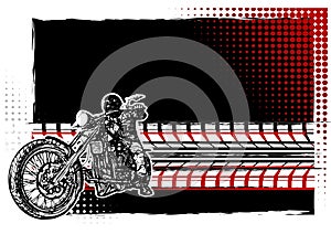 Motorcycle Poster Background