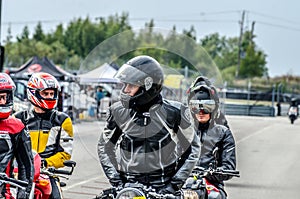 Motorcycle race