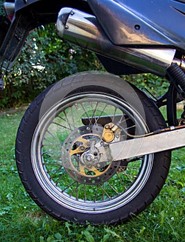 Motorcycle rear wheel