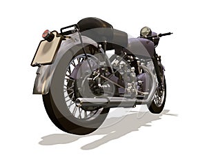 Motorcycle retro
