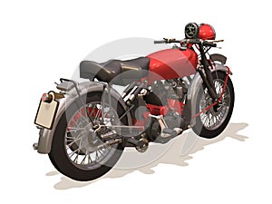 Motorcycle retro