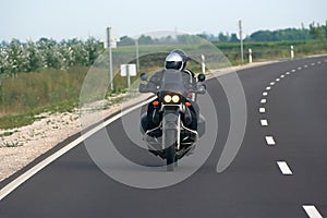 Motorcycle riders photo