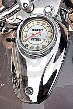 Motorcycle speedometer