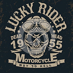 Motorcycle t-shirt graphics